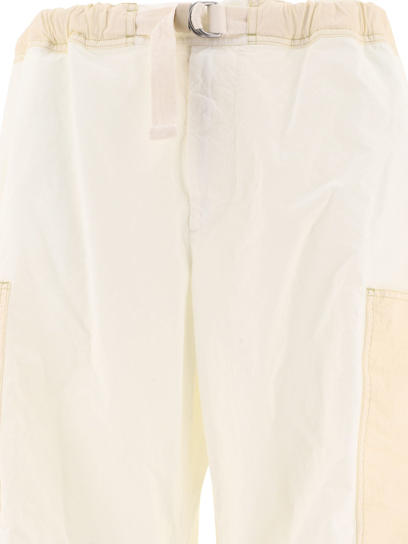 JIL SANDER White Parachute trousers